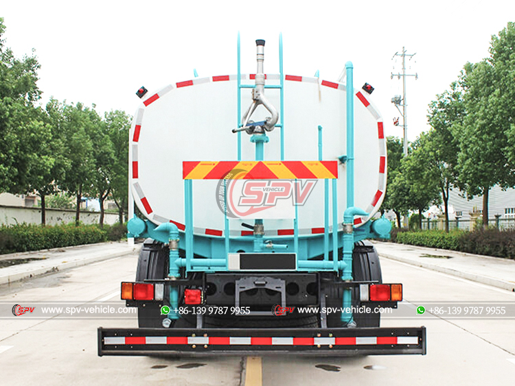 ISUZU GIGA 6 Wheels Water Truck - Rear